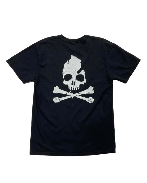 Michigan Skull Tee with Front and Back Design