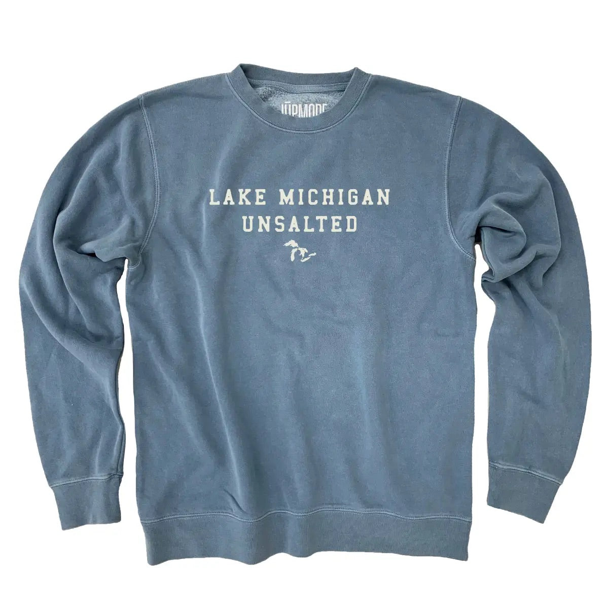 Lake Michigan Unsalted Embroidery Crew