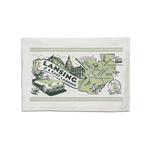 Lansing/East Lansing Flour Sack Towel