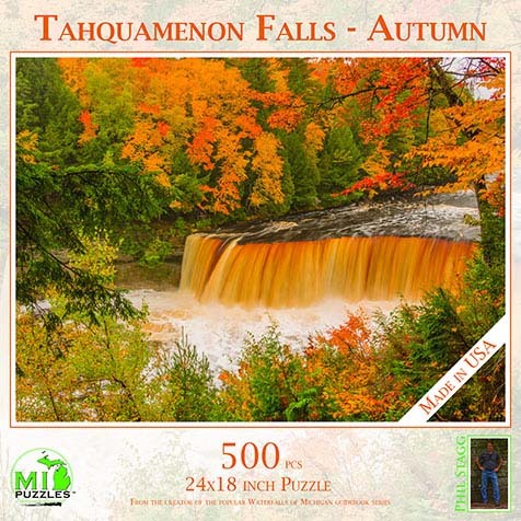 Tahquamenon Falls  Autumn Puzzle - 500 pcs