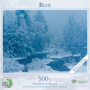 Blue Puzzle - 500 pcs