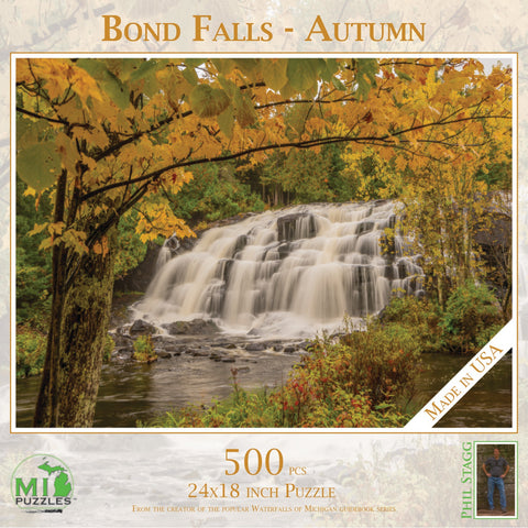 Bond Falls - Autumn Puzzle - 500 pcs