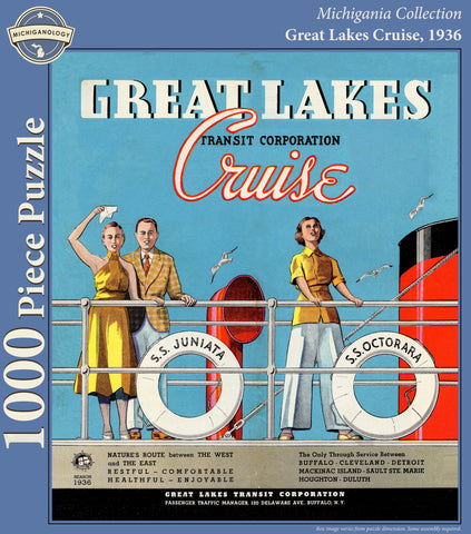 Great Lakes Cruise 1936 Puzzle
