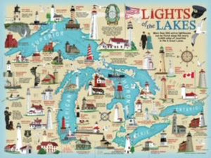 Lights of the Lakes Puzzle - 500 pcs