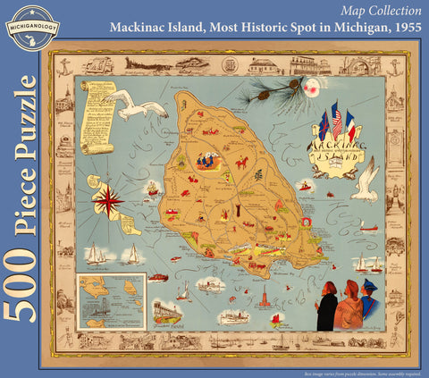 Mackinac Island, Most Historic Spot in Michigan Puzzle