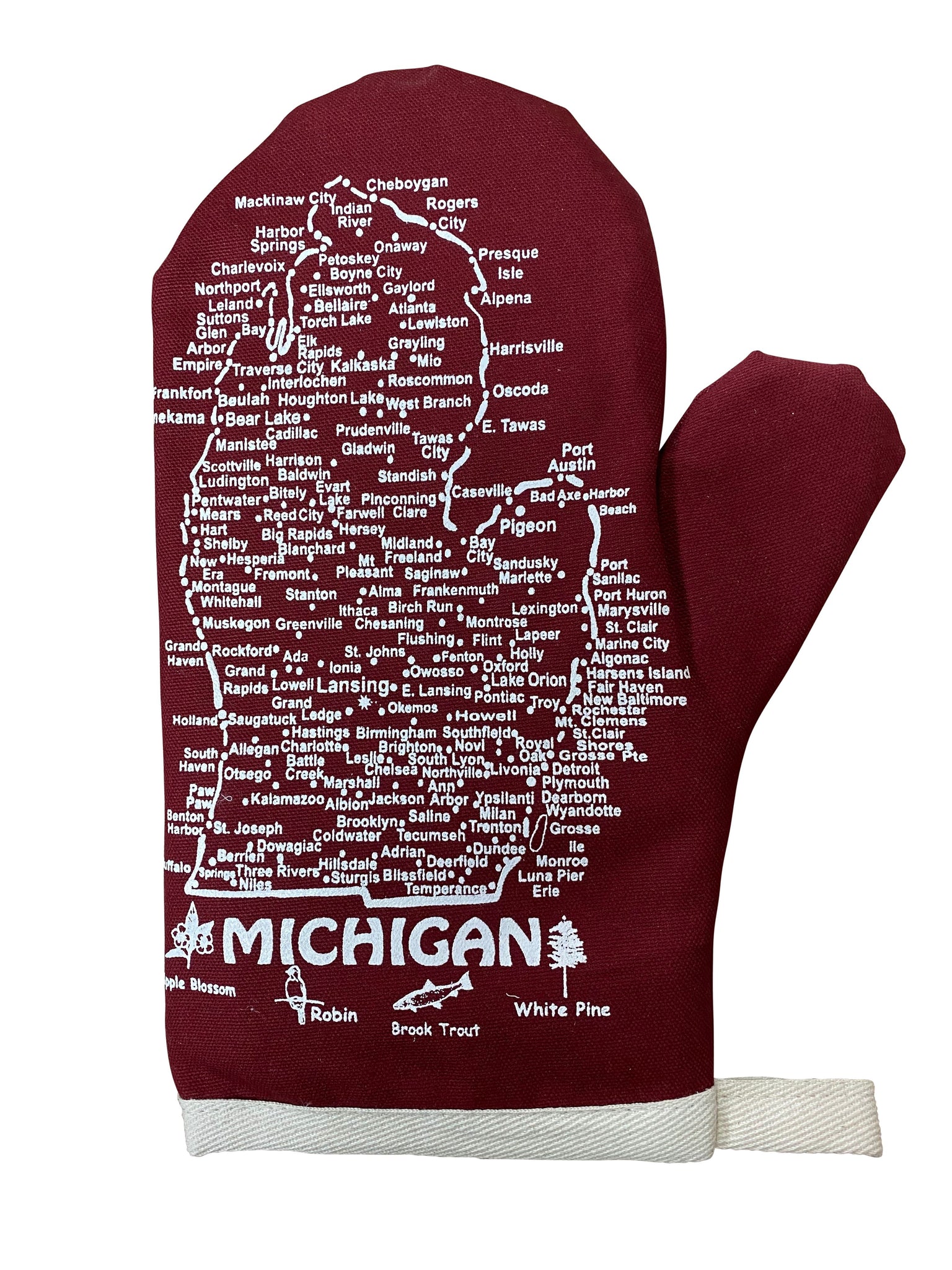 Michigan Oven Mitt