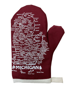 Michigan Oven Mitt