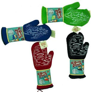 Michigan Map Oven Mitt - 2 pack – Made In The Mitten