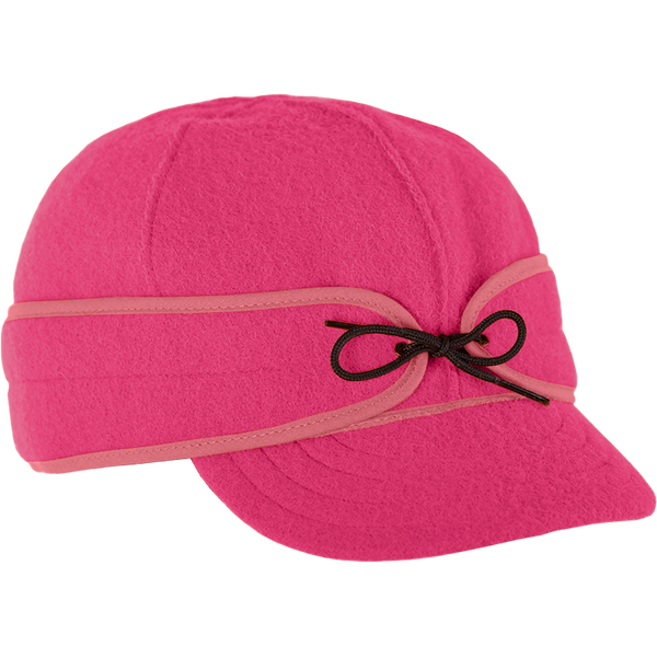 Stormy Kromer The Snowdrift Hat (Hot Pink) - Size Large Stormy Kromer Snowdrift Cap, Insulated Wool Winter Hat with  main image 4