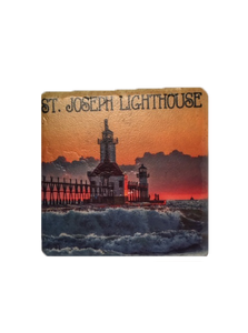 St Joseph Lighthouse Coaster